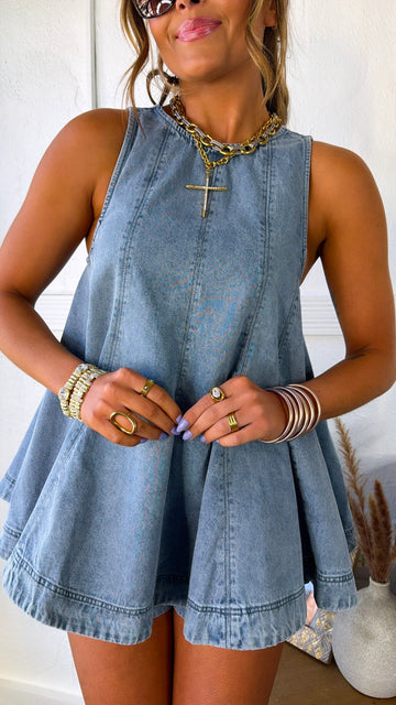 Lilou Denim Set